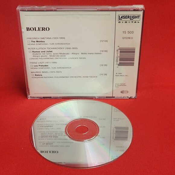 Maurice Ravel Bolero CD 1988 - Picture 8 of 8